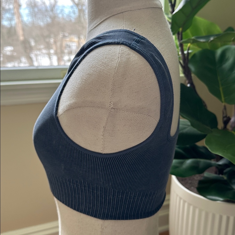 Joy Lab Ribbed Cropped Tank Top - Picture 9 of 9